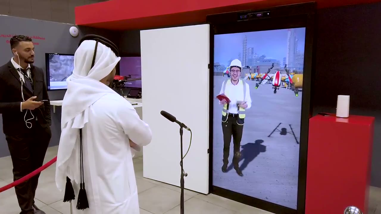 Vodafone Qatar · 5G Door to the Future